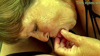 Rockin’ granny gives midnight POV deepthroat like a pro