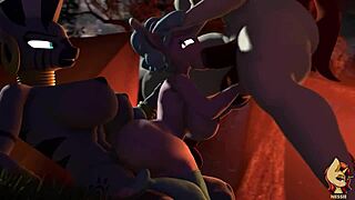 Mlp Futa Characters Engage In Group Blowjobs And Lesbian Sex
