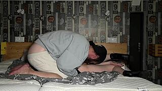 Totally banged that hot busty blonde at the college party, boyfriend right next door!