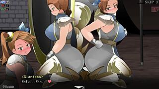 Yume-Same Dominates With Face Sitting In Giantess Defeat Scene