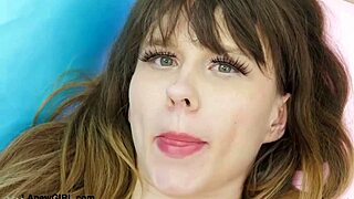 Stunning Blonde Model Reveals Her Sexy Body With Passion