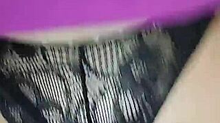 Hot thai neighbor bends over, offering her tight ass for fun