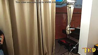 Behind Cameras: Valentina Souza's First Film With Big Ass And Natural Tits