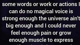 Do you crave a strapon lover more than my lonely kindness?