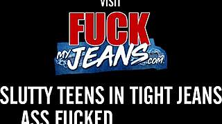 hot blonde babe offers her tight asshole to big dick ex-boyfriend