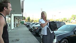 Stepmom's big tits snag a hard cock!