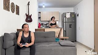 Did I provoke my roomie to fuck me with his big black cock and creampie my ass?