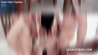 Zoe Sparks In 6-On-1 Gangbang! Balls Deep Anal Gaping!