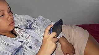 Latina hermatrastra bets on porn and ends up fucking in bisexual lesbian encounter.