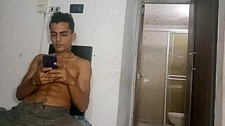 i'm the kinky daughter masturbating in the bathroom