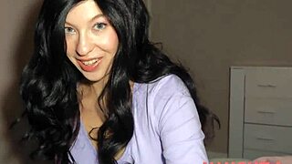 mother in law bends over for anal creampie from huge cock