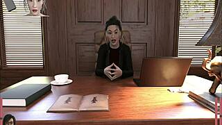 lesbian superhero episode 4 with licking kissing pussy and cunilingus