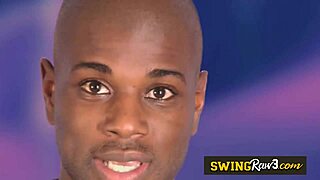 Softcore massages turn steamy between naked swapping swingers.