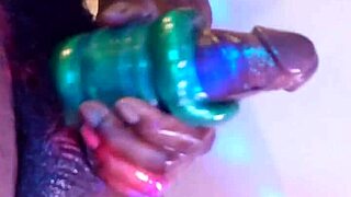 Hallelujah Johnson worships huge BBC 😍