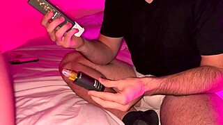 Giving Boyfriend Stimulating Cream Leads To Hard Fuck
