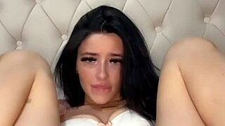 teen american student masturbates solo on webcam