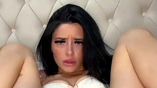 teen american student masturbates solo on webcam