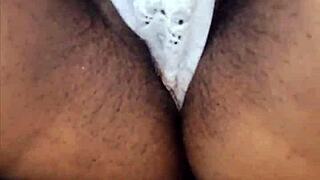 hairy pussy pleasure with latina 😍