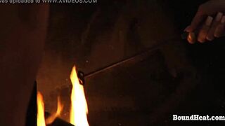 i put a slave mark on her pussy in disappeared on arrival 2, humiliating my beautiful european maid with bdsm