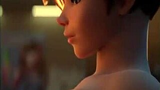 I love this Overwatch anal compilation in the shower