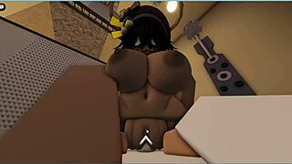 He begged me to fuck her in every pose, doggystyle and bent over in Roblox?