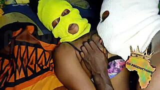 Does this ghetto slut love getting fucked by a young black guy?