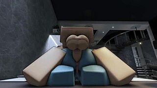 Can you handle rough Roblox sex with a sizzling hot demon like this?