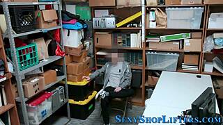 real lady cop rides teen's cock, caught in action