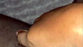 Ebony bbw plays with her pussy using toys and squirts hard during homemade masturbation session