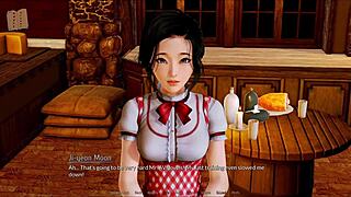 Exploring the harem hotel game world 😊