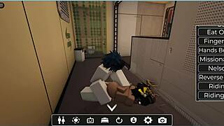 He begged me to fuck her in every pose, doggystyle and bent over in Roblox?