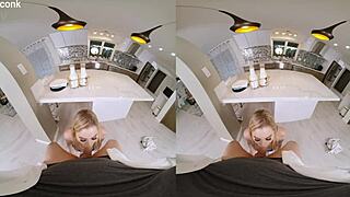 I'm the blonde slut cheatin' on my husband with the milkman