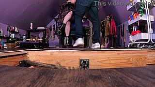 Eighteen teen Asian Mika Sparx loves her step brother's big white cock.