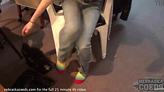 Preppy College Blonde Shares Casual Nudity in Casting Interview