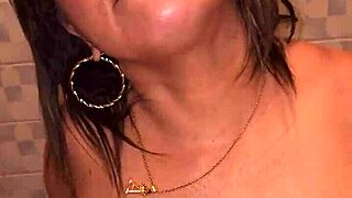 Stepmom Catches Me Masturbating with Her Thong and Sucks Me Off Hard Part 1.