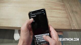 Blindfold prank turns sexy with stepmom Audrey Madison