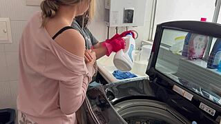 Two Horny Lesbians Having Silent Sex In The Kitchen?