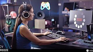 Pornstar Julia Ann spitroasted in BBC trio!