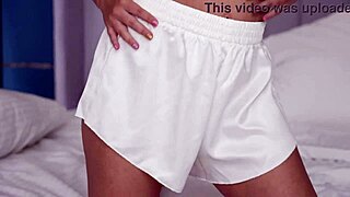 wow, monster dick stretches brunette's tight hole wide! 😍