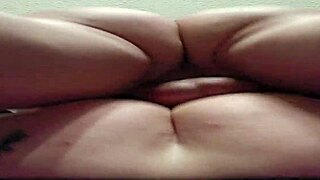 Fucking her swollen pussy after pumping it up with a big cock.