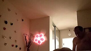 Pounding Asian woman intensely in California home during sex session three