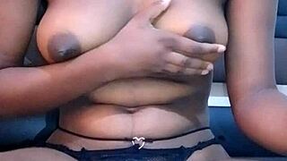 African babe fucked hard until she cums in wild scene