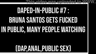 Exotic Brazilian Beauty Bruna Santos Fucked Anal at Beach Publicly