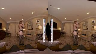 Naughty America Petite Blonde Anna Claire Clouds Fucks In Vr