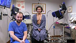 Rebel Wyatt Gets Sticky Facial While Masturbating Backstage