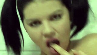 Daisy, why you so naughty with that dildo in the bathtub?  