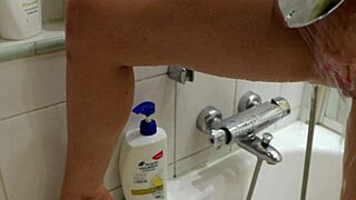 Snuck into stepsister's shower and urged her to TAKE MY DICK!