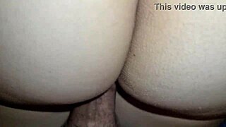 couple enjoys intimate moment with doggystyle in their private space