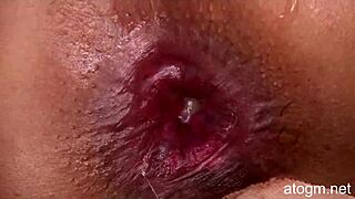 Uncensored Japanese girl receives anal toy, close up orgasm in hot part 4