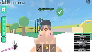 Horror girl feels intense fuck in roblox condo